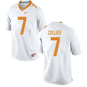 Men Tennessee Volunteers Bryce Collier #7 Embroidery White Jersey 613177-540