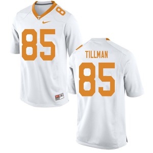 Mens Tennessee Volunteers Cedric Tillman #85 Official White Jerseys 283381-960