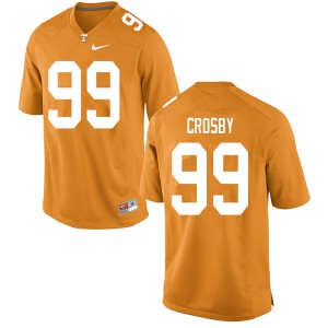 Men Tennessee Volunteers Eric Crosby #99 Embroidery Orange Jerseys 279910-615