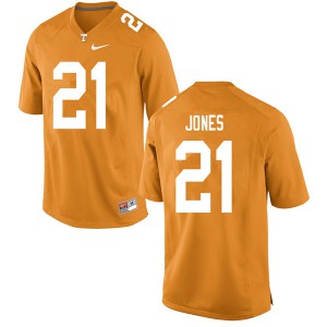 Men's Tennessee Volunteers Jacquez Jones #21 High School Orange Jerseys 651147-666