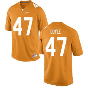 Men Tennessee Volunteers Joe Doyle #47 Orange Player Jersey 836410-471