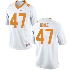 Mens Tennessee Volunteers Joe Doyle #47 Football White Jerseys 249396-859