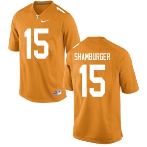 Men's Tennessee Volunteers Shawn Shamburger #15 NCAA Orange Jerseys 848138-722