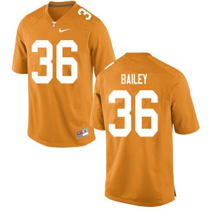 Men's Tennessee Volunteers Terrell Bailey #36 Orange Official Jerseys 270600-858