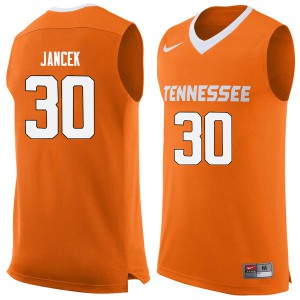 Men's Tennessee Volunteers Brock Jancek #30 Orange University Jerseys 681891-109