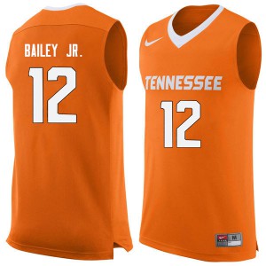 Men Tennessee Volunteers Victor Bailey Jr. #12 Stitched Orange Jerseys 793543-310