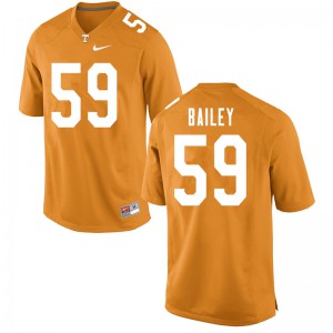 Men Tennessee Volunteers Dominic Bailey #59 Orange NCAA Jerseys 760226-249