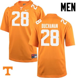 Men Tennessee Volunteers Baylen Buchanan #28 NCAA Orange Jerseys 997552-733