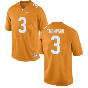 Men Tennessee Volunteers Bryce Thompson #3 Orange NCAA Jerseys 759080-431
