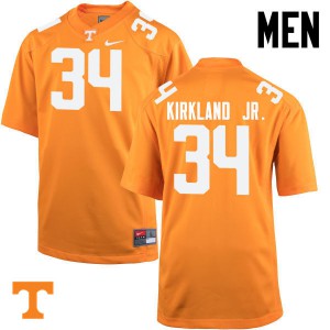Men's Tennessee Volunteers Darrin Kirkland Jr. #34 Player Orange Jerseys 941975-519