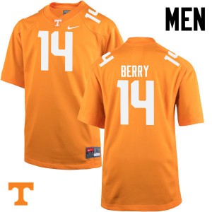 Mens Tennessee Volunteers Eric Berry #14 Football Orange Jerseys 969172-555