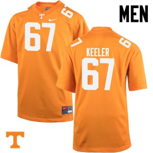 Men Tennessee Volunteers Joe Keeler #67 Player Orange Jerseys 811639-856
