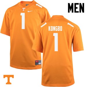 Men's Tennessee Volunteers Jonathan Kongbo #1 Orange University Jersey 288092-804