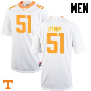 Men's Tennessee Volunteers Kenny Bynum #51 Player White Jersey 905372-947