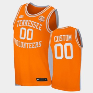 Men's Tennessee Volunteers Custom #00 Stitch Orange Jersey 634295-364