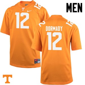 Men's Tennessee Volunteers Quinten Dormady #12 Stitched Orange Jerseys 711661-831