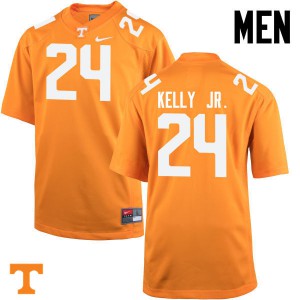 Men Tennessee Volunteers Todd Kelly Jr. #24 Orange Football Jersey 492184-410