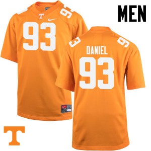 Men Tennessee Volunteers Trevor Daniel #93 Official Orange Jersey 280357-871