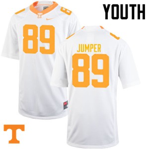 Youth Tennessee Volunteers Will Jumper #89 White Player Jerseys 384256-899