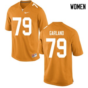 Women Tennessee Volunteers Kurott Garland #79 Orange University Jerseys 984458-837