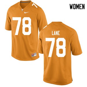 Women Tennessee Volunteers Ollie Lane #78 High School Orange Jerseys 678182-957