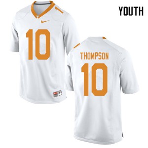 Youth Tennessee Volunteers Bryce Thompson #10 Alumni White Jerseys 702051-847