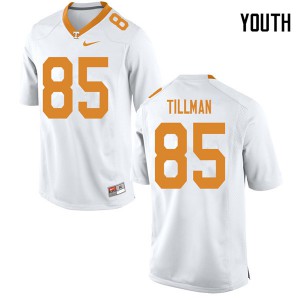 Youth Tennessee Volunteers Cedric Tillman #85 College White Jersey 212978-657