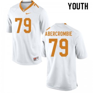 Youth Tennessee Volunteers Jarious Abercrombie #79 White College Jerseys 412982-196