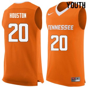 Youth Tennessee Volunteers Allan Houston #20 Orange Player Jerseys 567862-646