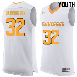 Youth Tennessee Volunteers Chris Darrington #32 NCAA White Jersey 950044-338