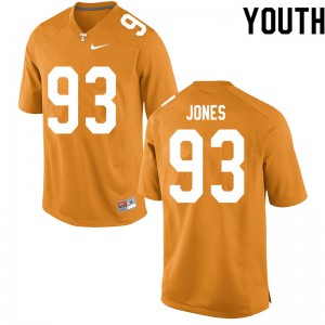 Youth Tennessee Volunteers Devon Jones #93 Orange Alumni Jerseys 690574-653