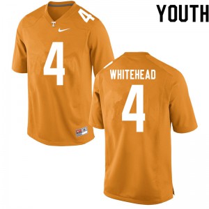 Youth Tennessee Volunteers Len'Neth Whitehead #4 Orange Alumni Jersey 636003-894