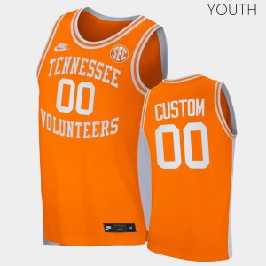 Youth Tennessee Volunteers Custom #00 Orange High School Jersey 391833-929